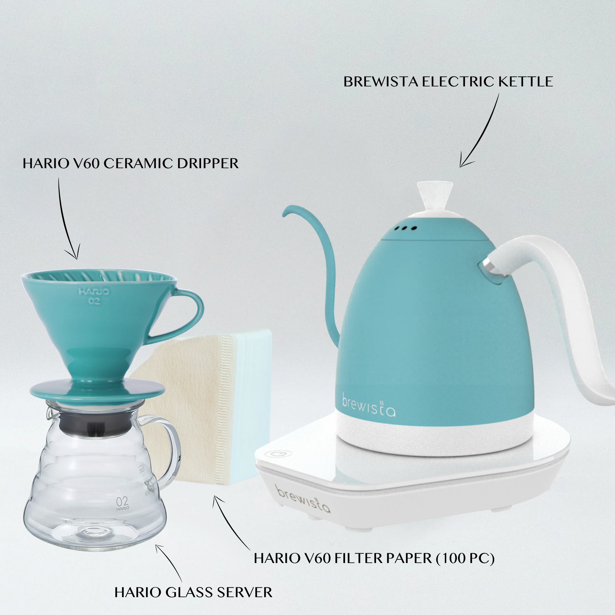 Teal Manual Brew Kit