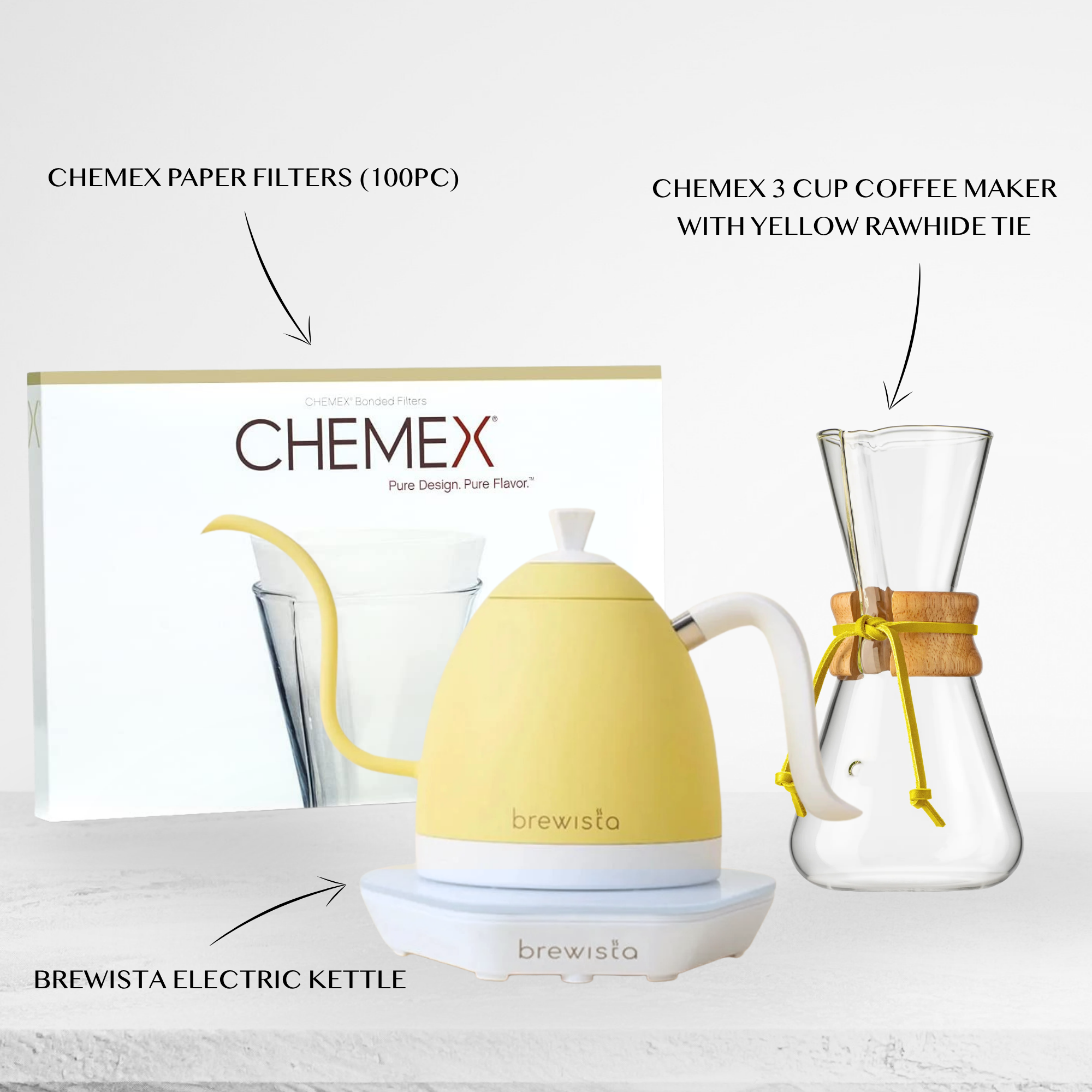 Yellow Manual Brew Kit