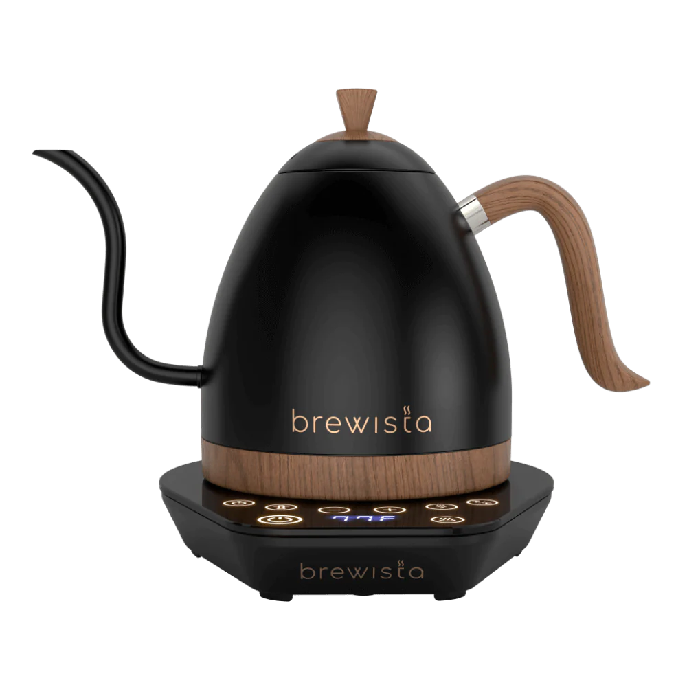 Brewista Artisan Electric Kettle - Black/Wood