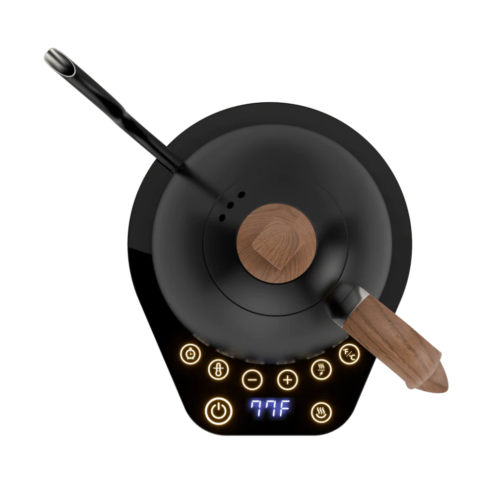 Brewista Artisan Electric Kettle - Black/Wood