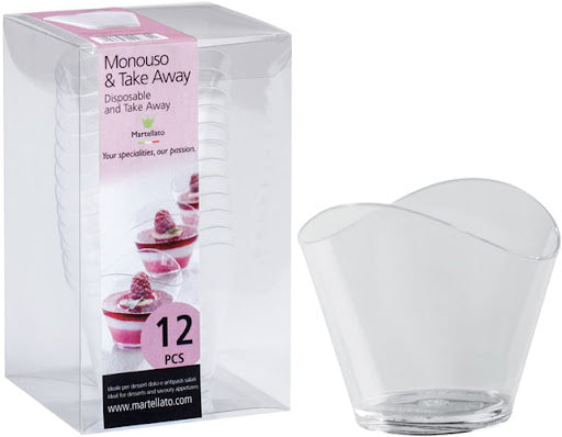 Martellato Wave Cups 120ml (12 pieces)