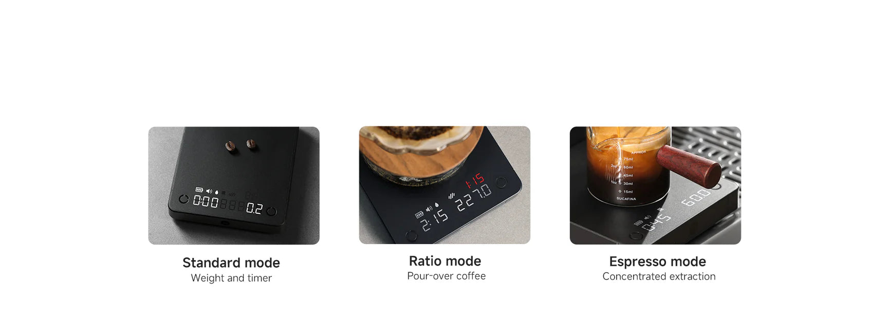 ZeroHero Mini Coffee Scale - Black