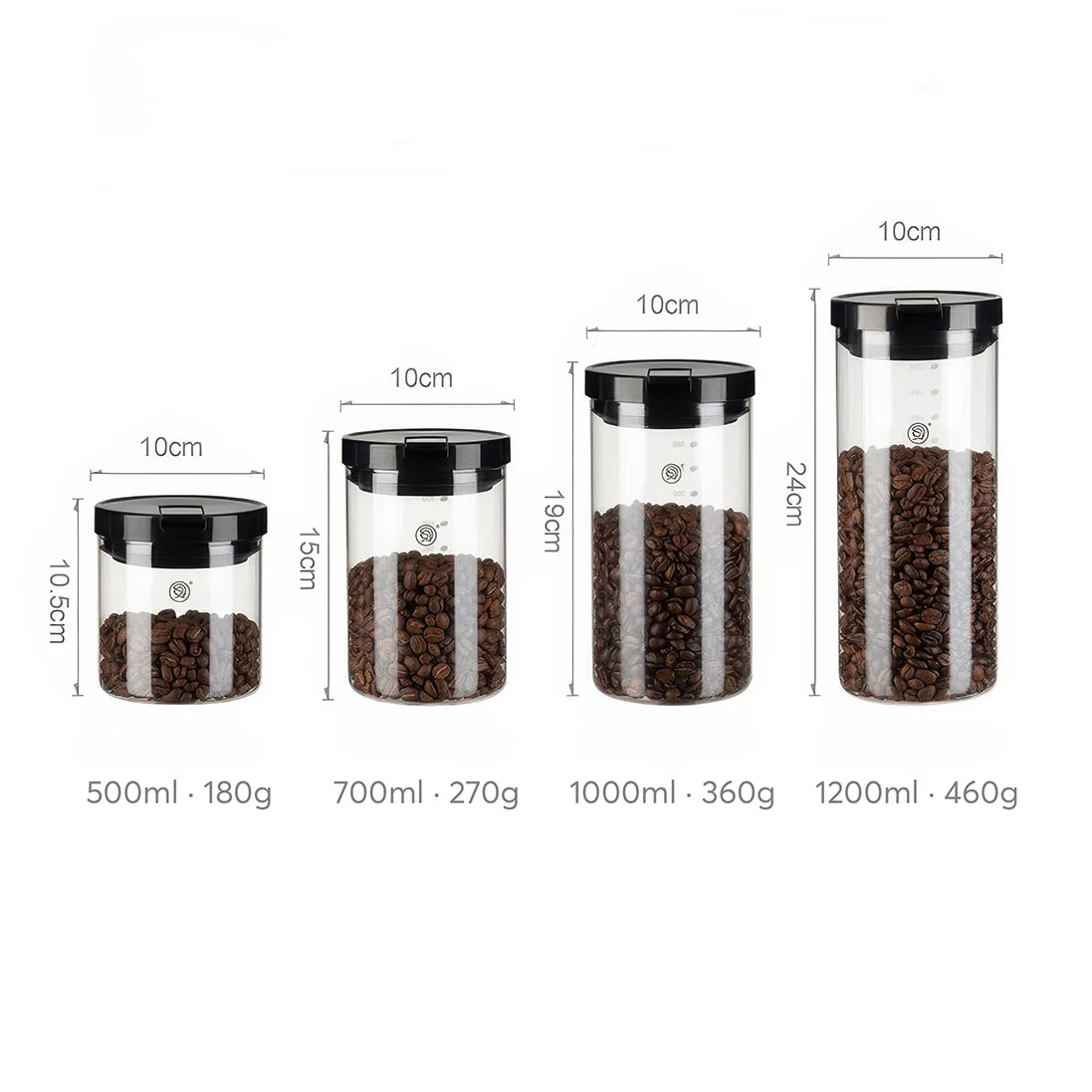 ZeroHero Coffee Storage Canister (500ml)