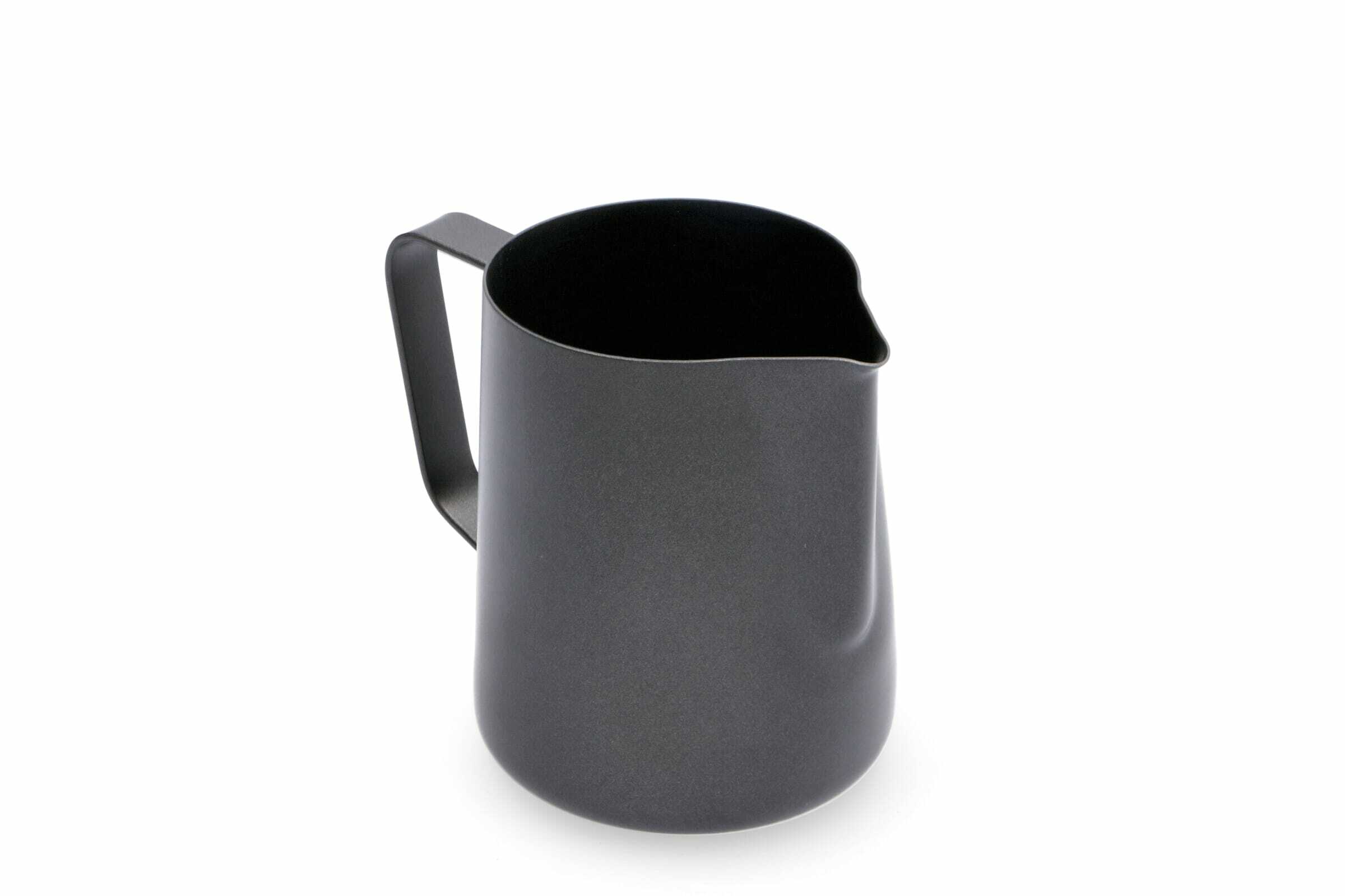 Black Teflon Coated Stainless Steel Milk Pitcher