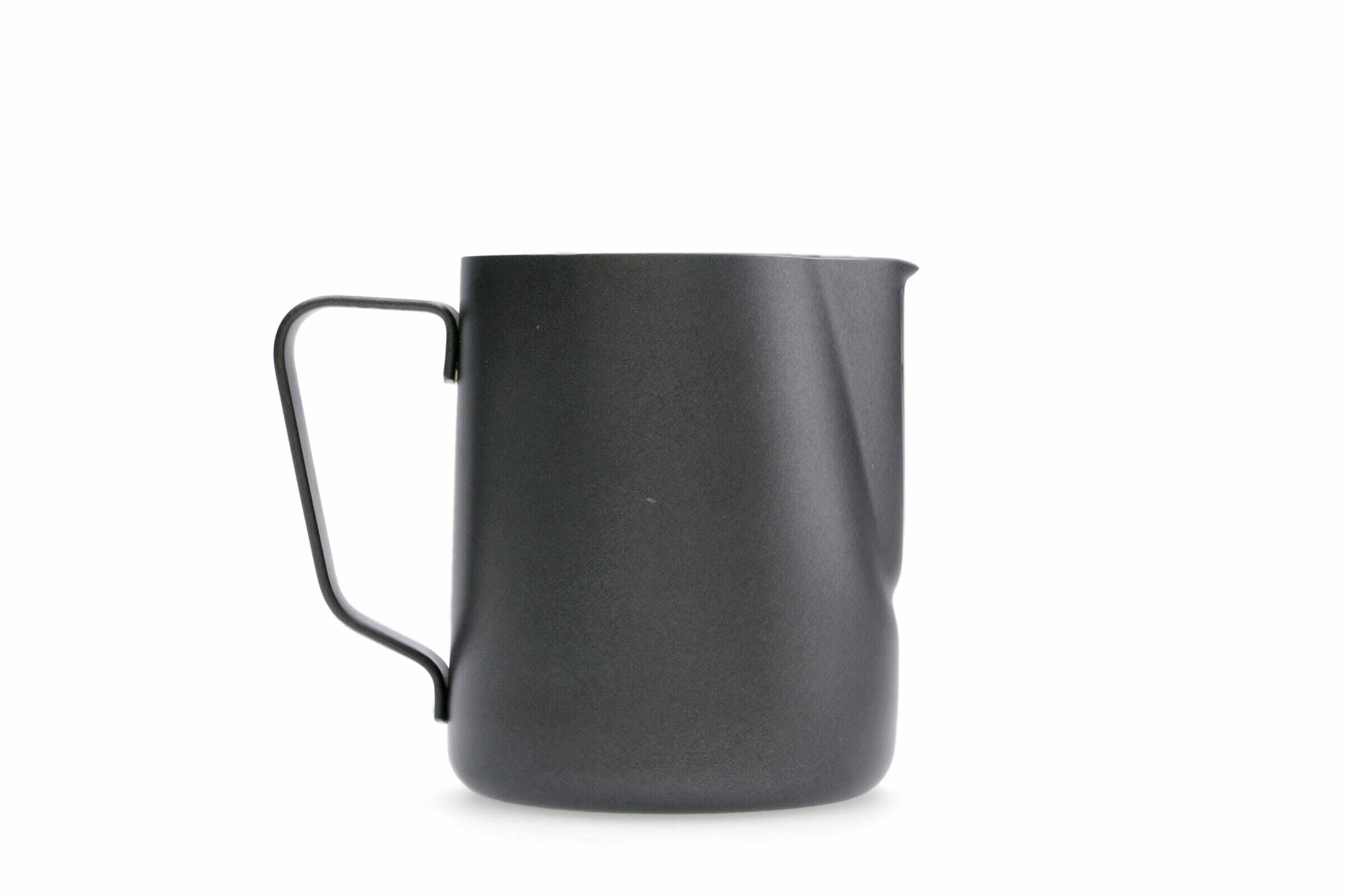 Black Teflon Coated Stainless Steel Milk Pitcher