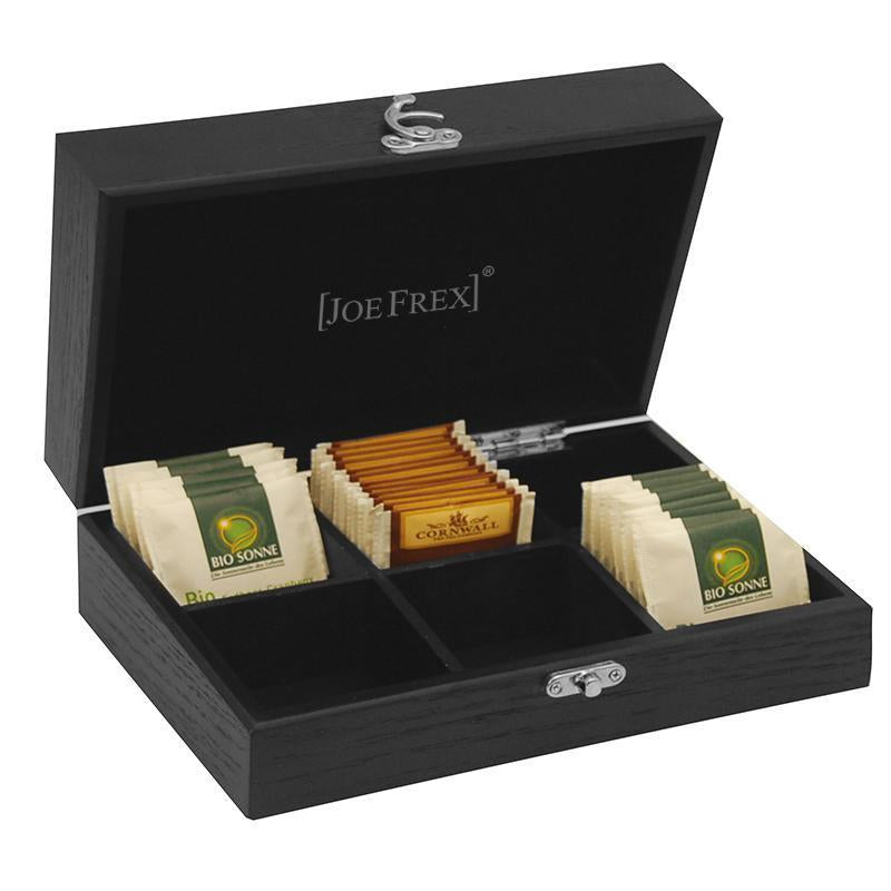 JoeFrex Hardwood Tea Box for Tea Bags